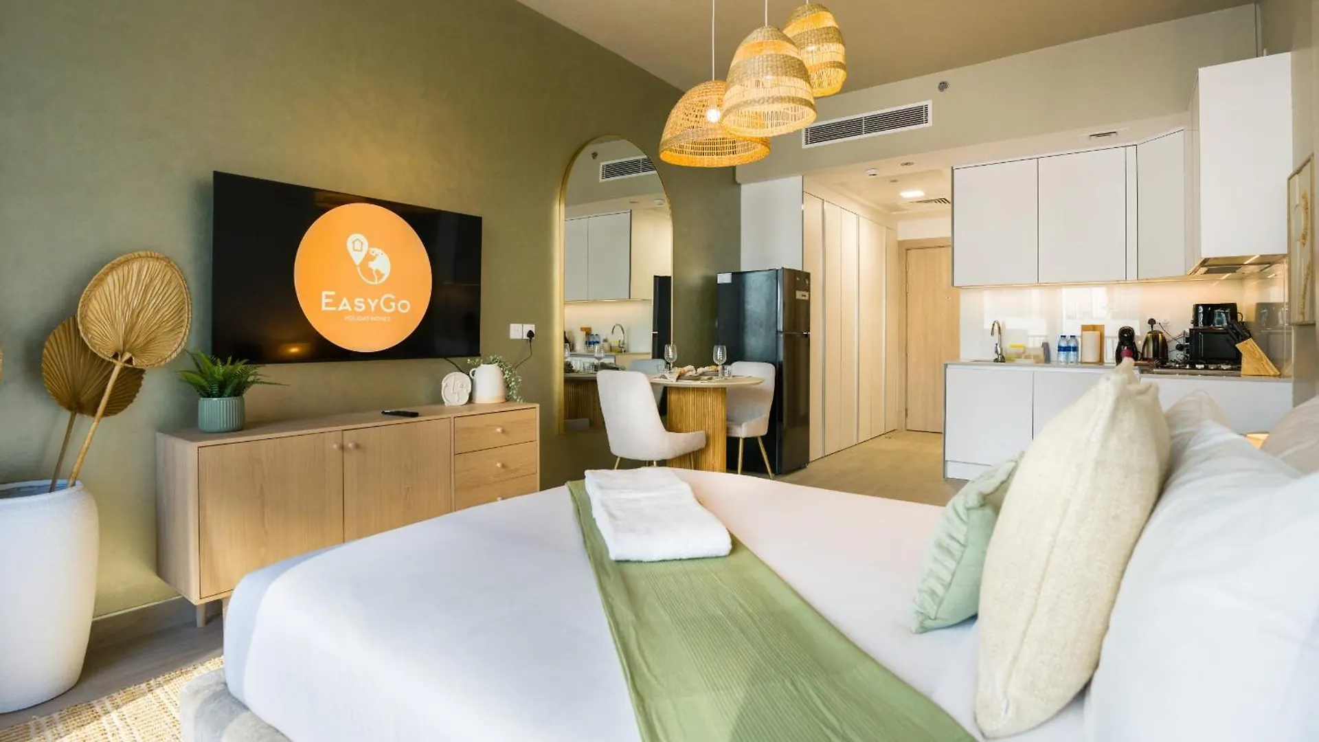Apartament Easygo- Stylish Stu In Luma 22 Jvc Dubaj